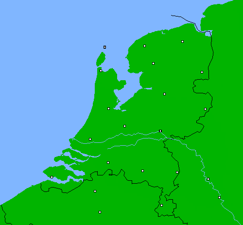 Bewolking Nederland