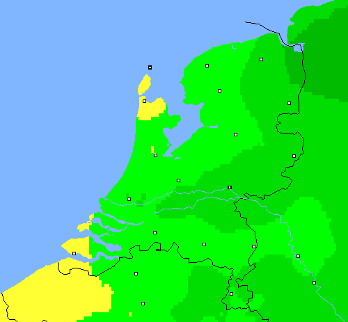 Tmin Nederland