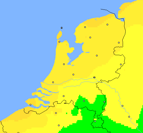 Tmin Nederland