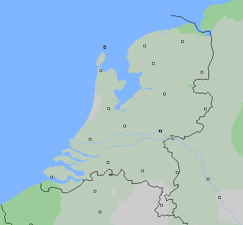 Bewolking Nederland