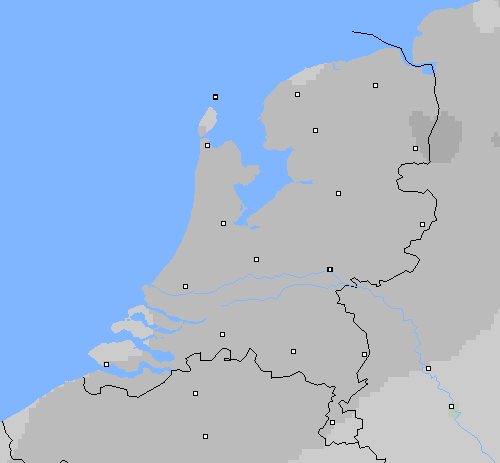 Bewolking Nederland
