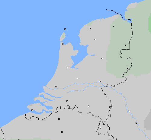 Bewolking Nederland