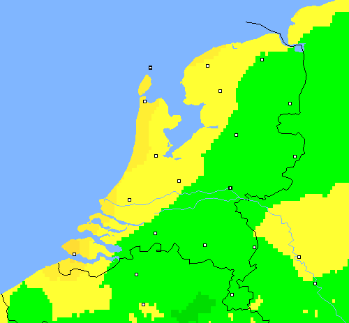 Tmin Nederland