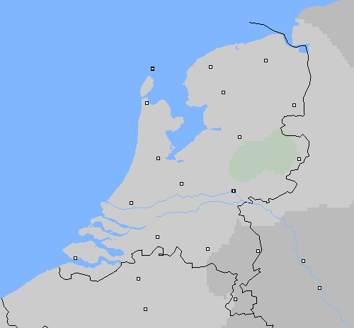 Bewolking Nederland